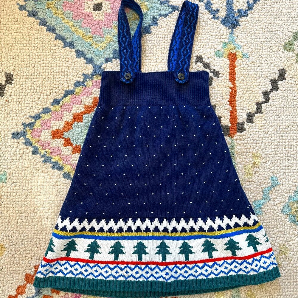 Never Worn Hanna Andersson Toddler Holiday Sweater Dress